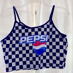 Pepsi crop top